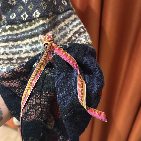 Colorful Patchwork Sweater by Myco Anna. New - Picture 5 of 9